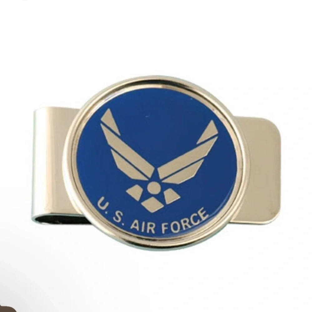 Air Force Logo Money Clip Military Money Clip
